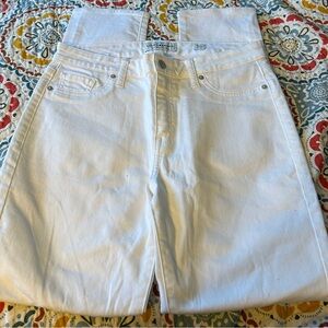 Lucky “The Hayden” white skinny jeans size 8
